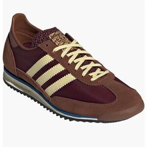 Adidas Originals SL 72 OG Sneakers - Maroon/Brown and Cream/Yellow like new